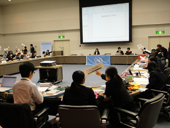 全日本高校模擬国連大会（Global Classrooms in Japan 2012）