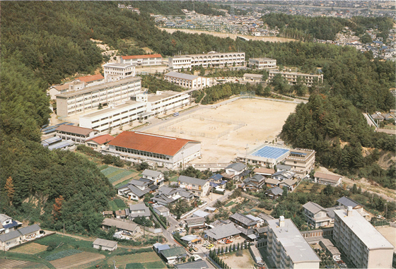 学園全景(昭和59年)