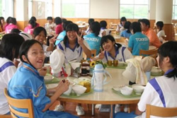 オリエンテーリング」高水付属中学校2年1組 桝尾 美加