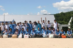 「野外炊飯をして思ったこと」高水付属中学校2年3組 澤原 茉由